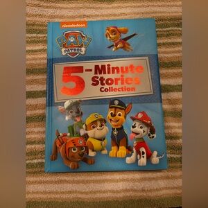 PAW Patrol 5 Minute Stories Collection Hardcover Kids Bedtime Book